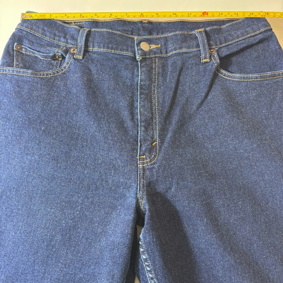 Vintage Women's Levi's 550 Jeans Relaxed Fit Tapered Leg Mom Jeans Size 14Mis L - Picture 10 of 13